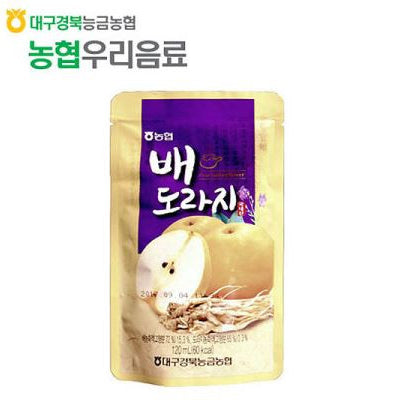 우리음료 배도라지 즙 100% 국내산 (120㎖ X 30파우치)