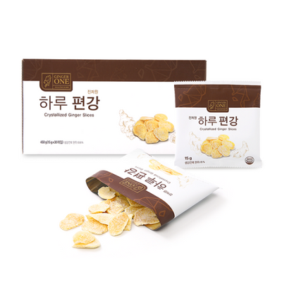 진저원 - 하루 편강 15g x 30봉 </br> 유통기한 : 2023년 12월 20일