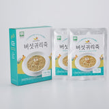 오손도손 - 유기농 버섯귀리죽 (1박스, 30g x 3팩)<br>유통기한 : 2024년 3월 15일