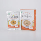 오손도손 - 유기농 버섯누룽지죽 (1박스, 30g x 3팩)<br>유통기한 : 2024년 3월 15일
