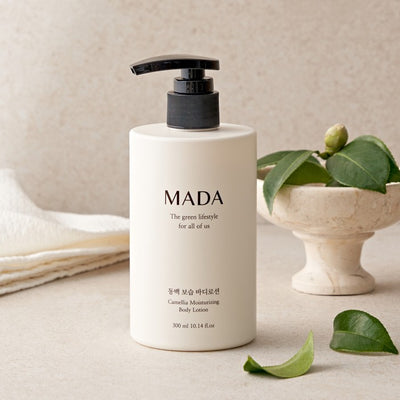 MADA - 동백 보습 바디로션 300ml </br> 유통기한 : 2025년 11월 27일