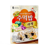 맛있는풍경 - 주먹밥 재료 24g (해물, 야채, 버섯 옵션 선택) <br/>유통기한 :2025년 4월 20일