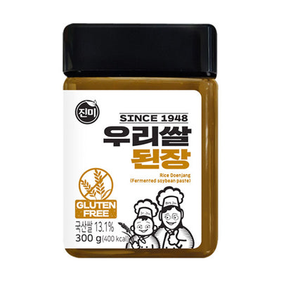 진미 - 글루텐프리 우리쌀 된장 300g </br> 유통기한 : 2024년 10월 6일